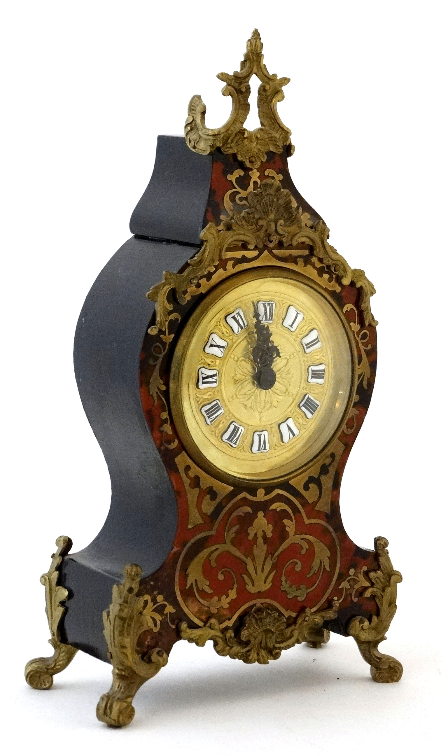 19Th Century French Boullework Clock Sold For £650