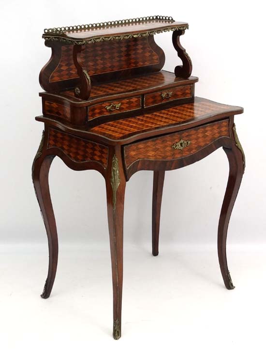 Louis XV Bonheur Du Jour Sold For £1200