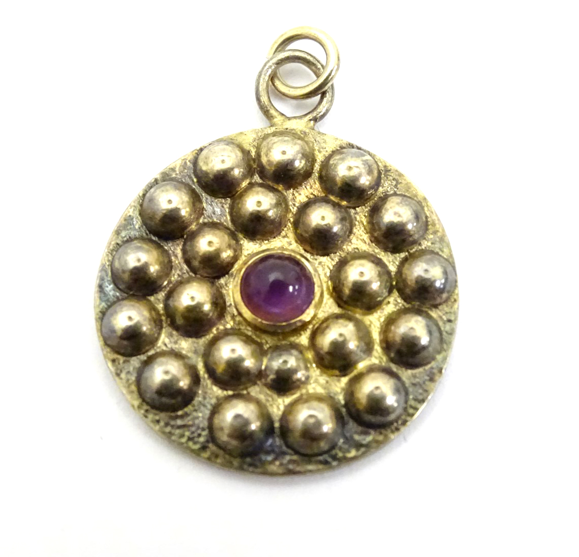 Robert Welch Silver Gilt Pendant Sold For £140