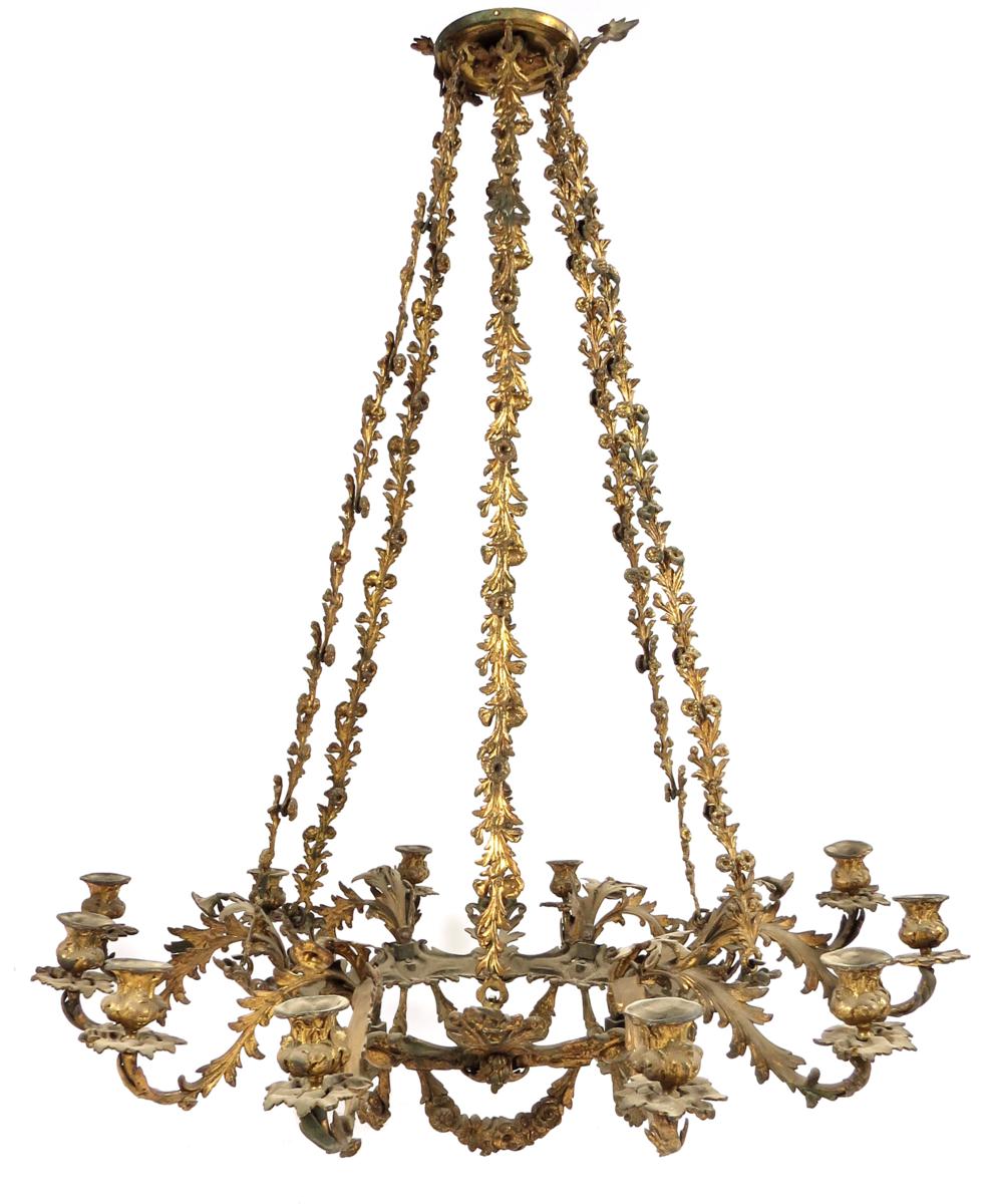 19Th Century Chandelier Sold For £2200
