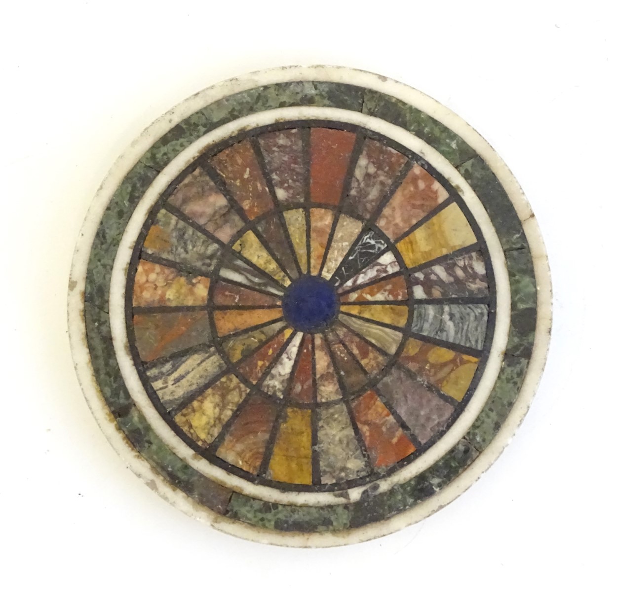 Specimen Marble Roundel Sold For £400