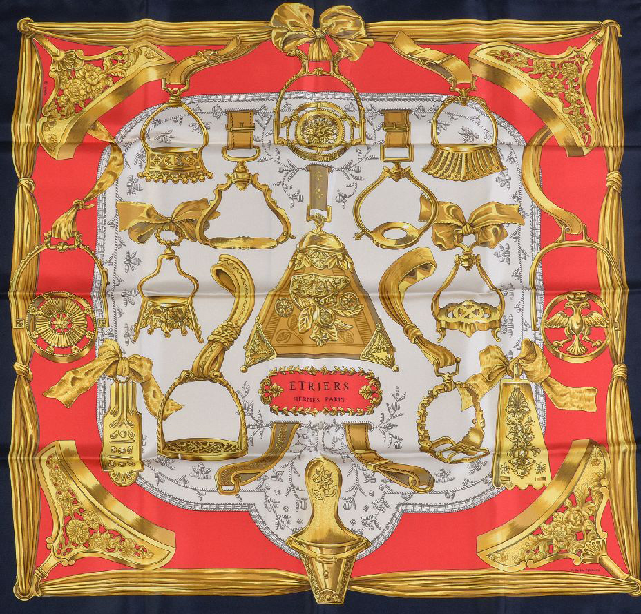Hermes Silk Scarf Sold For £240