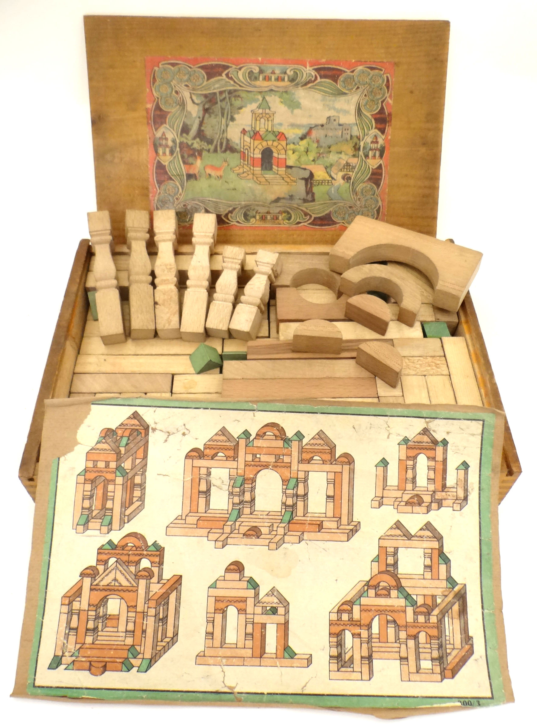 Vintage Architectural Toy Bulding Block Game Sold For £360